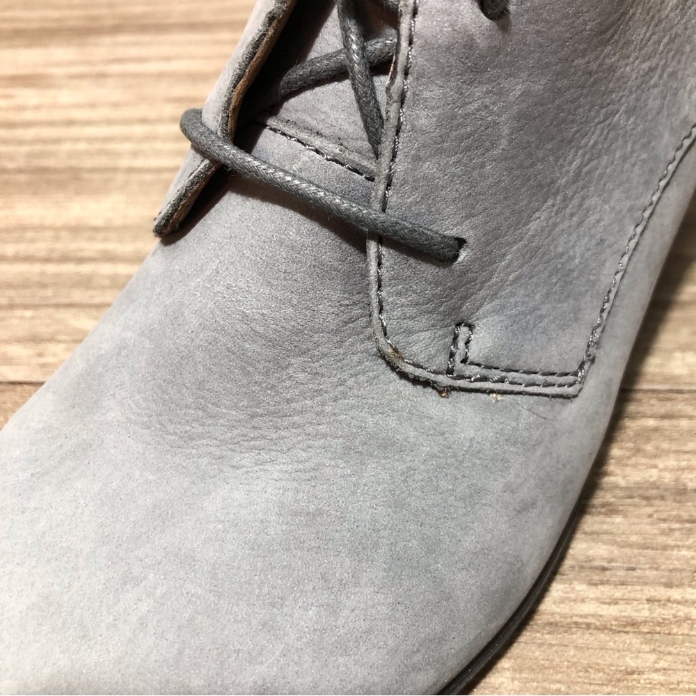 Dansko Cadee Nubuck Wedge Bootie sz 7 - Picture 15 of 15